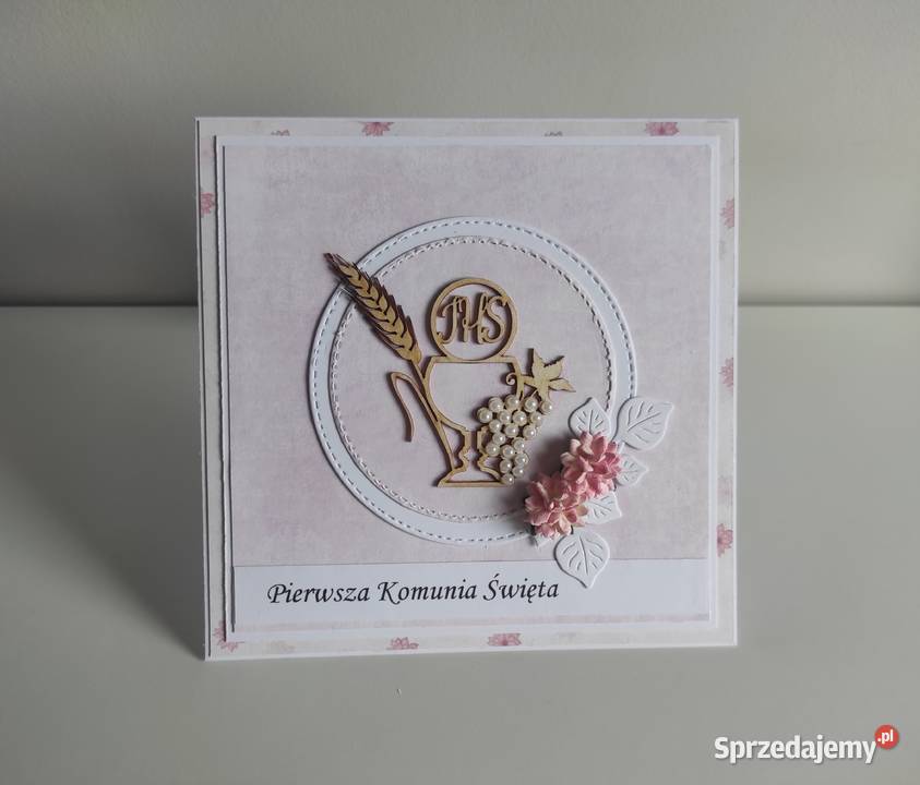 Kartka okolicznościowa ręcznie robiona na Łódź