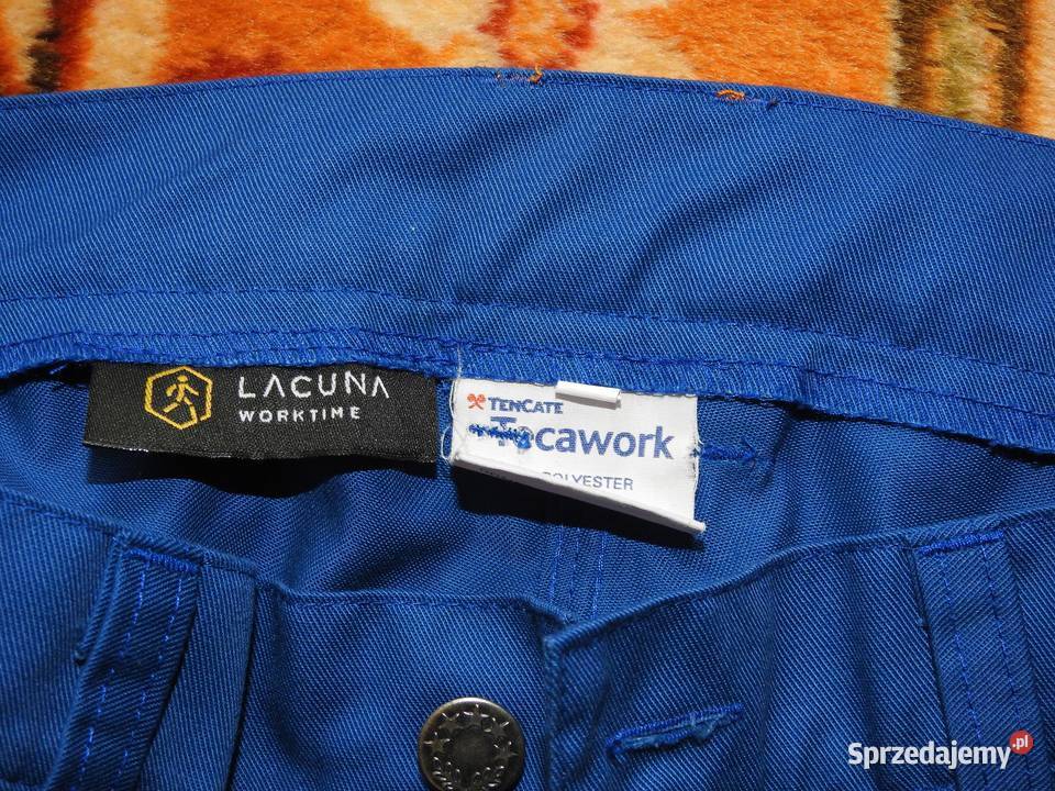 Spodnie robocze Lacuna Worktime r 56 niebieskie Przemyśl