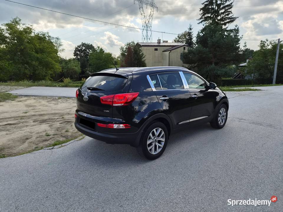 Kia Sportage Lift 2015r 17D 115 Serwis Navi welurowa tapicerka Góra Puławska