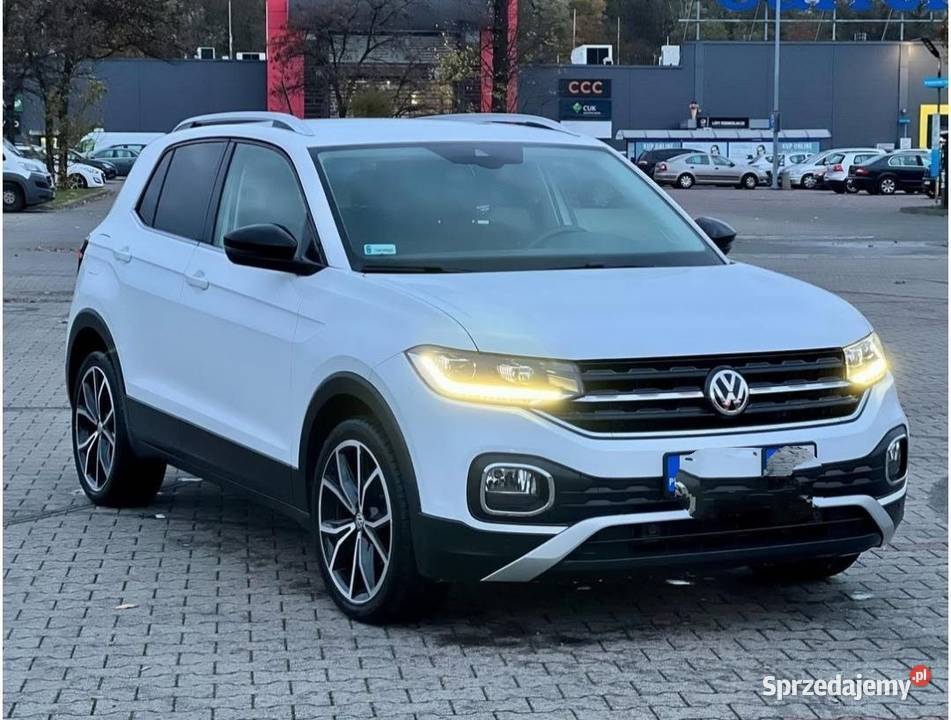 Volkswagen TCross 201910 benzyna TSI śląskie Bielsko-Biała