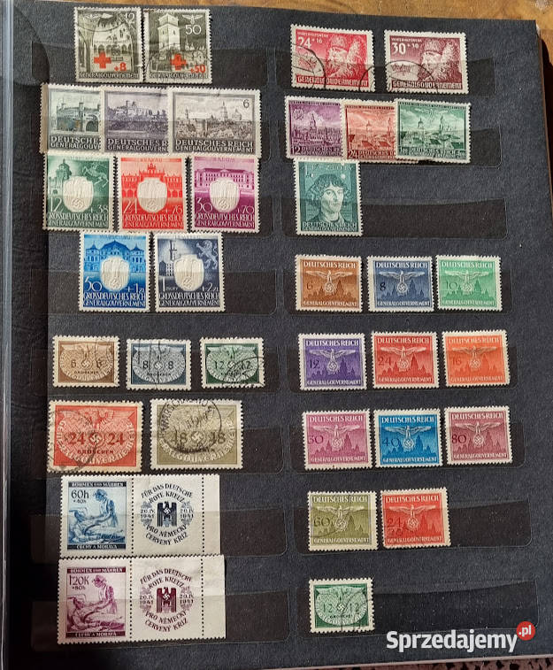 Znaczki pocztowe Generalna Gubernia Zielona Góra sprzedam