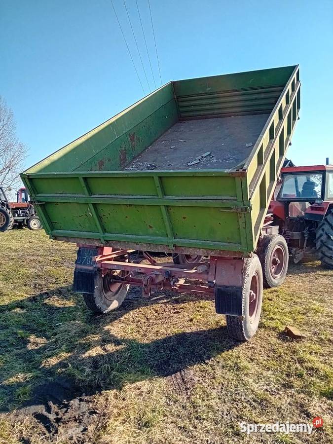 Przyczepa wywrotka D47 nieuszkodzony