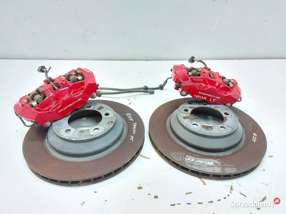 Porsche Taycan GTS 9J1 2023r Zacisk tarcza tył Zaciski i jarzma