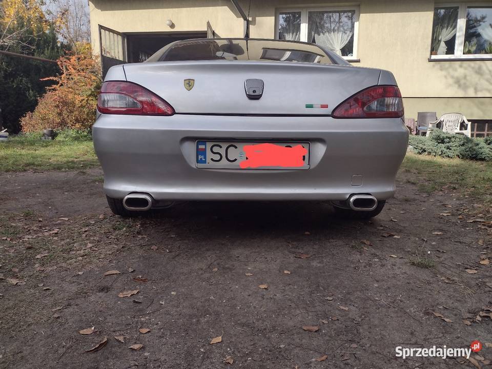 Peugeot 406 coup 30 V6 manual extreme car audio reflektory ksenonowe