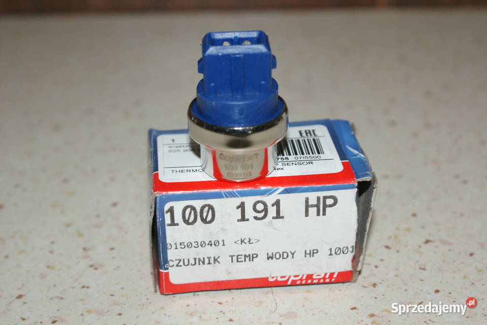 100 191 TOPRAN CZUJNIK TEMPERATURY VAG 2STYK