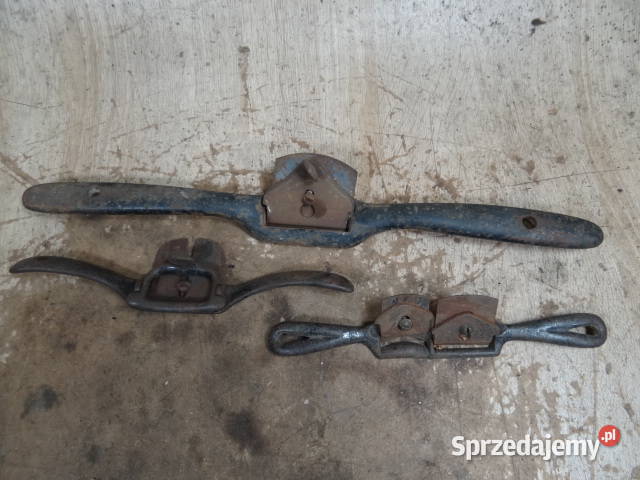 strugi ręczne heble 3 sztuki Żary