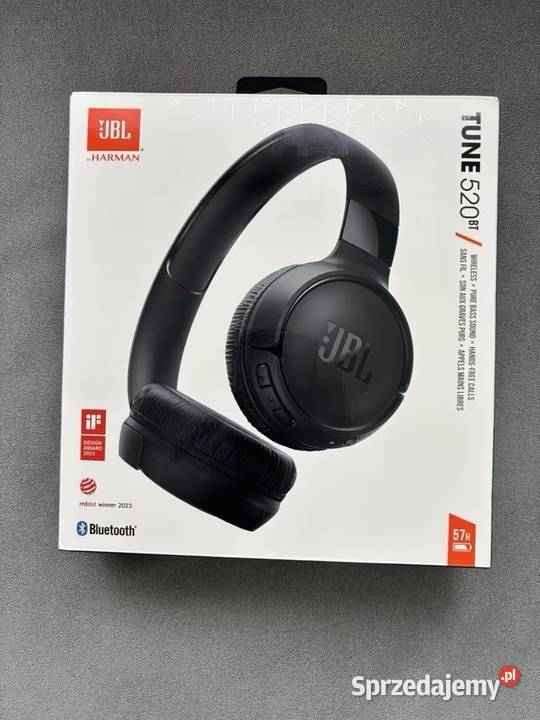 Bezprzewodowe słuchawki JBL Tune 520 Poznań