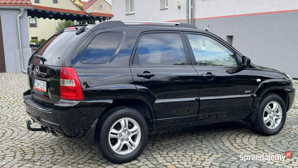 Kia Sportage 20 CRDI 112 napęd 4x4 Hak Alu kurtyny powietrzne Strzegom