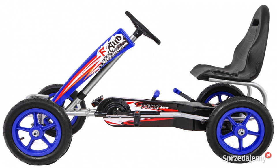 BAWIBUS pojazd GOKART NA PEDAŁY pompowane koła Myszków