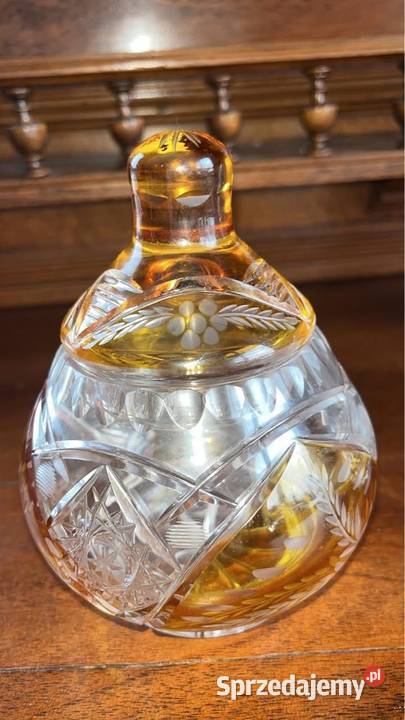 Puzderko kryształ Przezroczysty z miodowymi pomorskie Gdańsk sprzedam