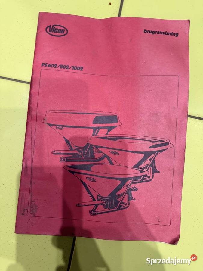 Rozsiewacz Vicon 400 l stan Pozostałe Łańcut