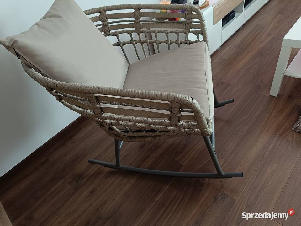 Fotel bujany ratanowy śląskie Imielin