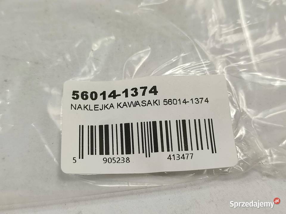 NAKLEJKA EMBLEMAT NA BAK KAWASAKI ER5 1999