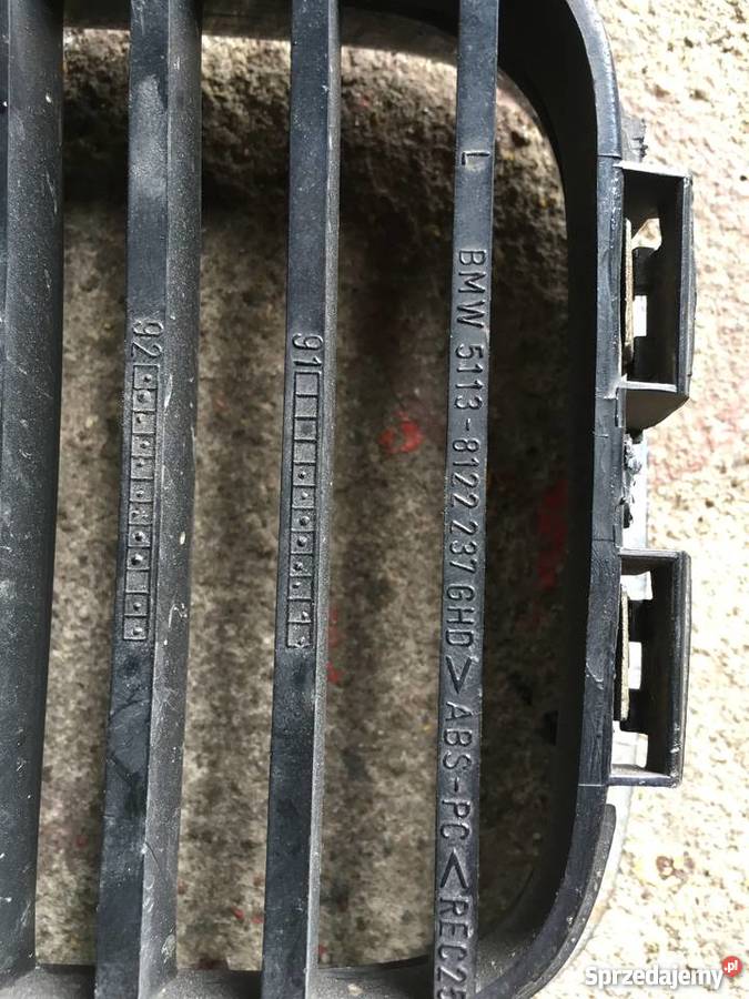 Bmw E36 Kratka Nerka Grill Lewa Oryginał osobowe pomorskie sprzedam