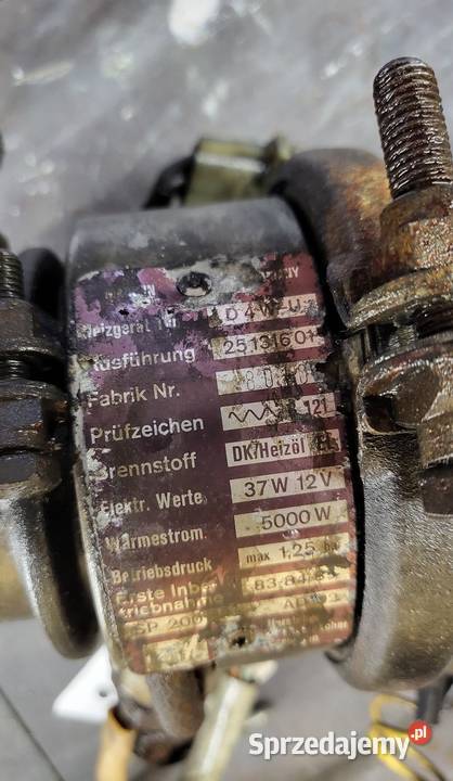 Webasto oem Mercedes W123 ogrzewanie posotojowe Ogrzewanie postojowe