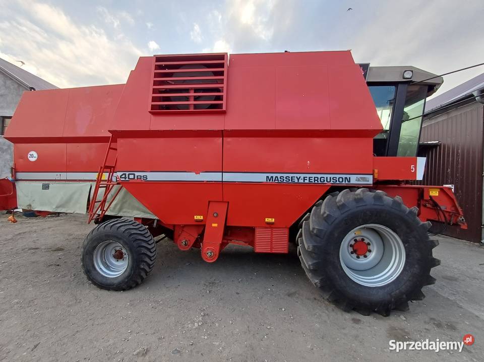 Kombajn Zbożowy Massey Ferguson 40RS Heder 6m Płonne-Plebanka sprzedam