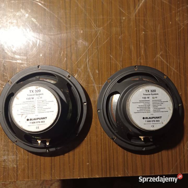 GŁOŚNIKI BLAUPUNKT TX 320 7606076003 150 W 55 W Kamień Pomorski