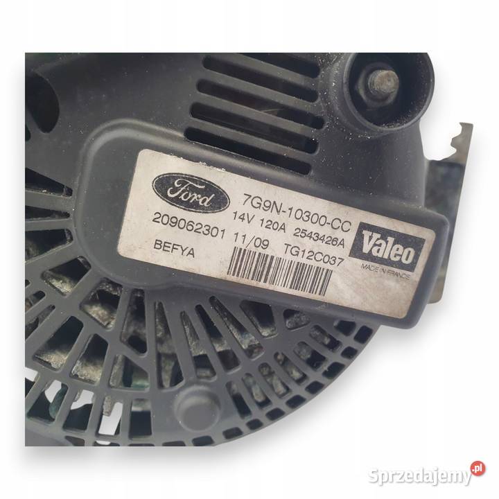 ALTERNATOR Ford Fiesta MK7 125 16V valeo Chełm sprzedam