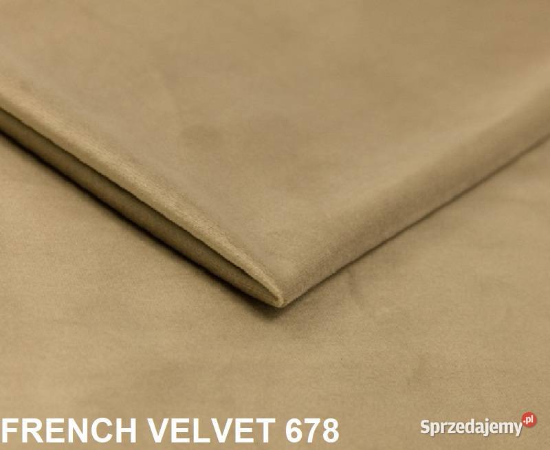 French velvet tkanina obiciowa meblowa śląskie