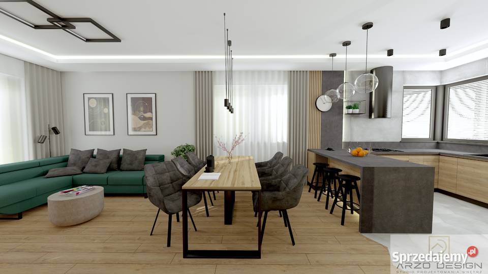 PROJEKT WIZUALIZACJA 3D ŁAZIENKI KUCHNI SALONU mazowieckie Warszawa