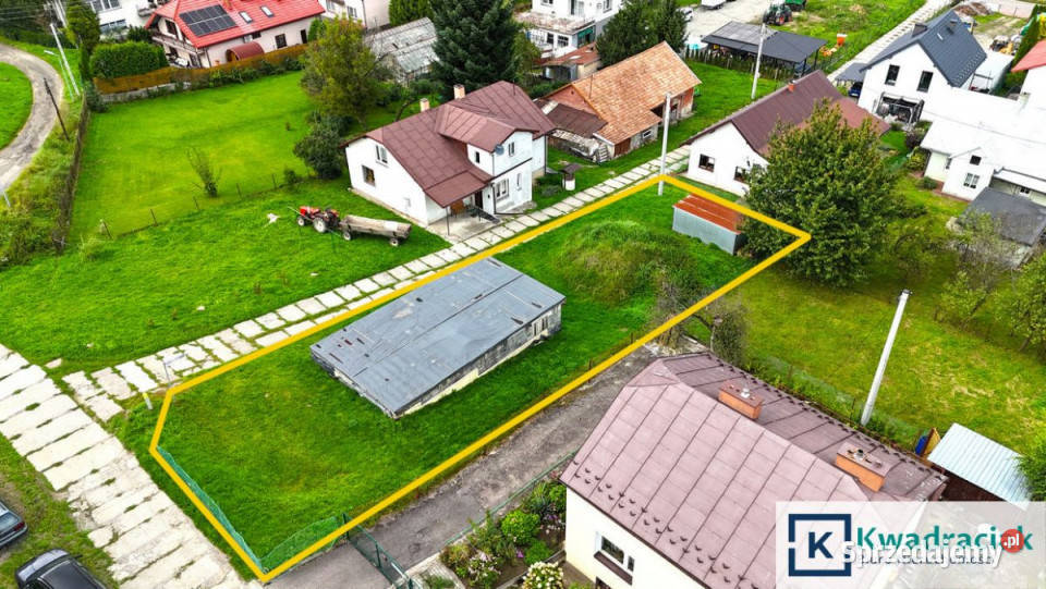 Ogłoszenie grunt Sanok Sucha 562m2 woda