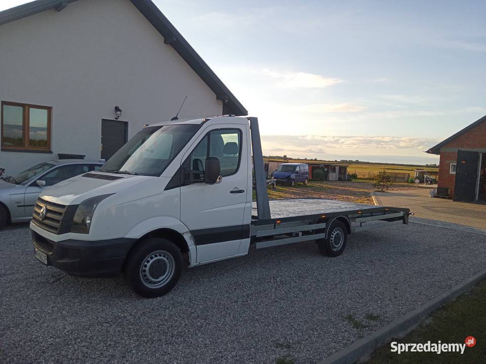 Autolaweta najazd zabudowa laweta Paradyż