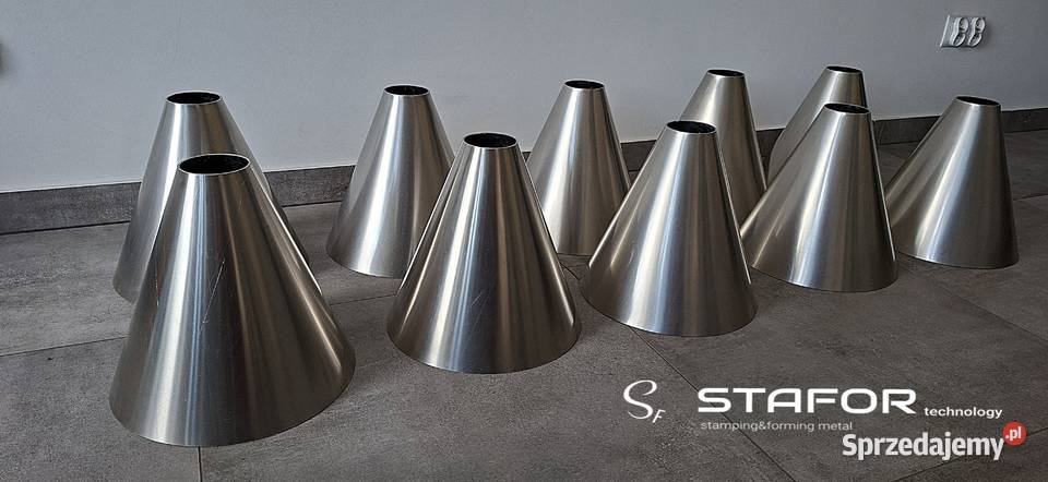 zwijanie stożków walców stożek z aluminium Sufczyn