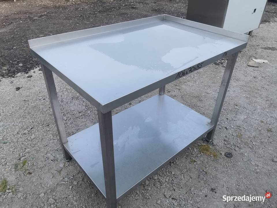 Stół roboczy z półką 106x70x85 135 Gastronomia Krotoszyn