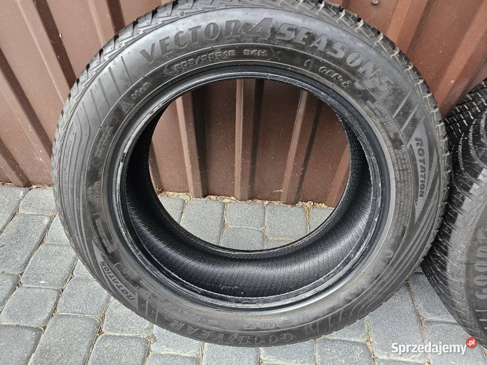 Opony wielosezonowe Goodyear 205x55R16 H do 210 km/h Motoryzacja Czarna Woda