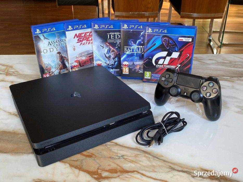 SPRZEDAM PLAYSTATION SLIM 500GB GRY zachodniopomorskie Szczecin