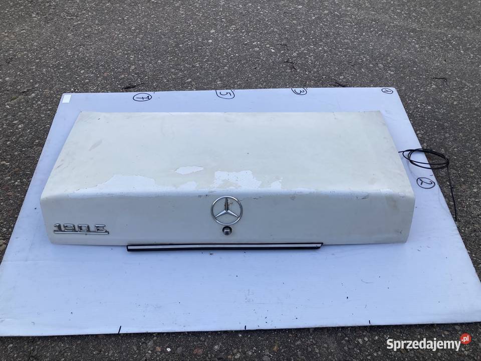 Mercedes w201 tylna klapa osobowe Gorzów Wielkopolski sprzedam
