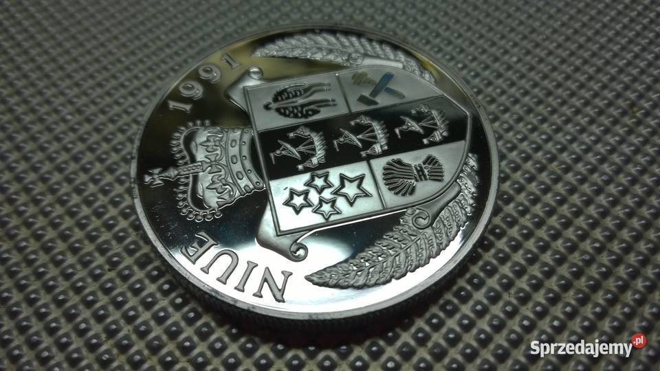 moneta Niue 10 dolarów 1991 Numizmatyka Warszawa
