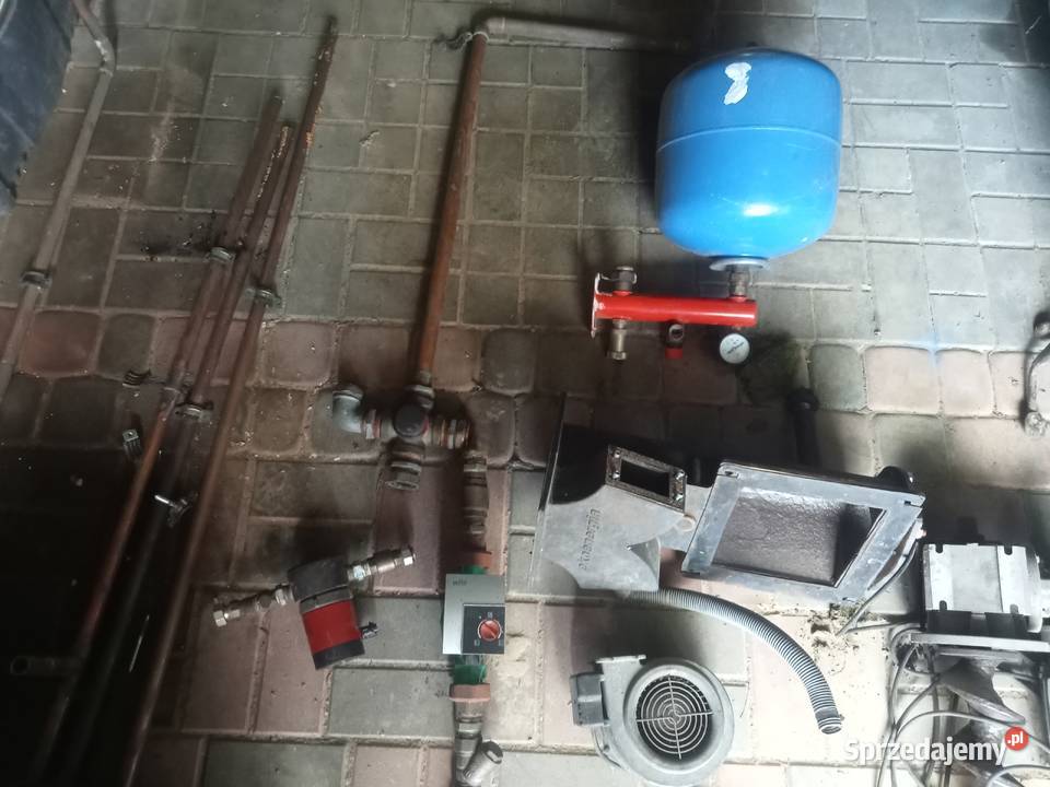 Kocioł na ekogroszek zasobnik komplet Ogrzewanie Lublin