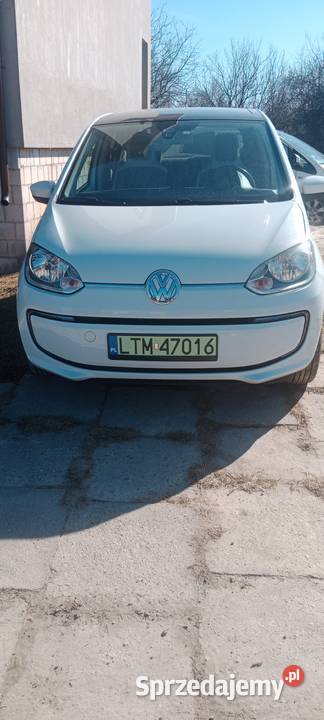VW E-UP samochód elektryczny zarejestrowany.Transport w ceni