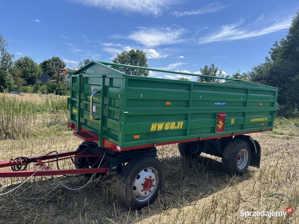 Przyczepa rolnicza HW 6011 Przyczepy rolnicze Turobin