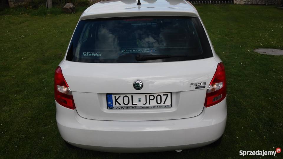 Skoda Fabia II 12 Biała 2010r bezwypadkowa Hatchback Olkusz sprzedam