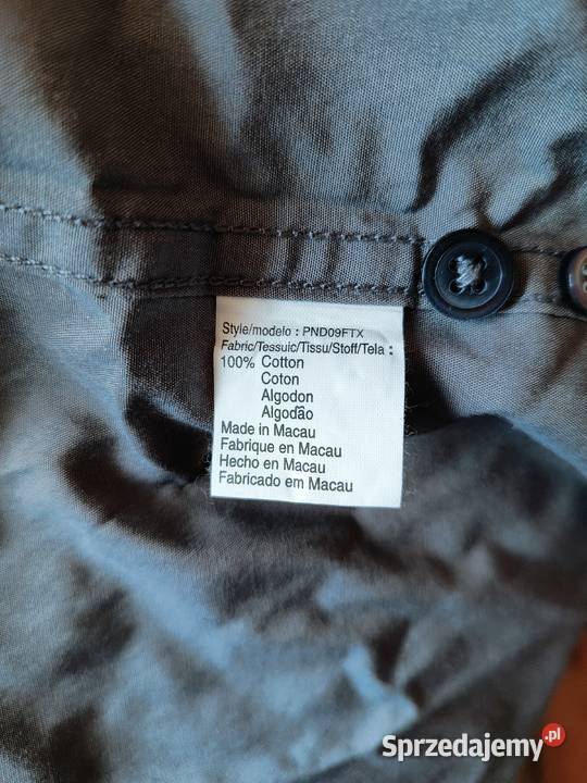 Calvin Klein koszula męska L szara Odzież i bielizna męska Wielka Wieś sprzedam