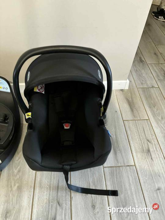 Fotelik dziecięcy GRACO z bazą obrotową Testy zderzeniowe 5 punktów Lulinek