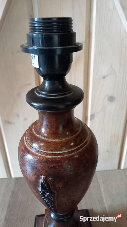 Lampka metalowa ciężka Stołowa Gabinetowa Nocna Lampy stołowe i nocne Gawroniec