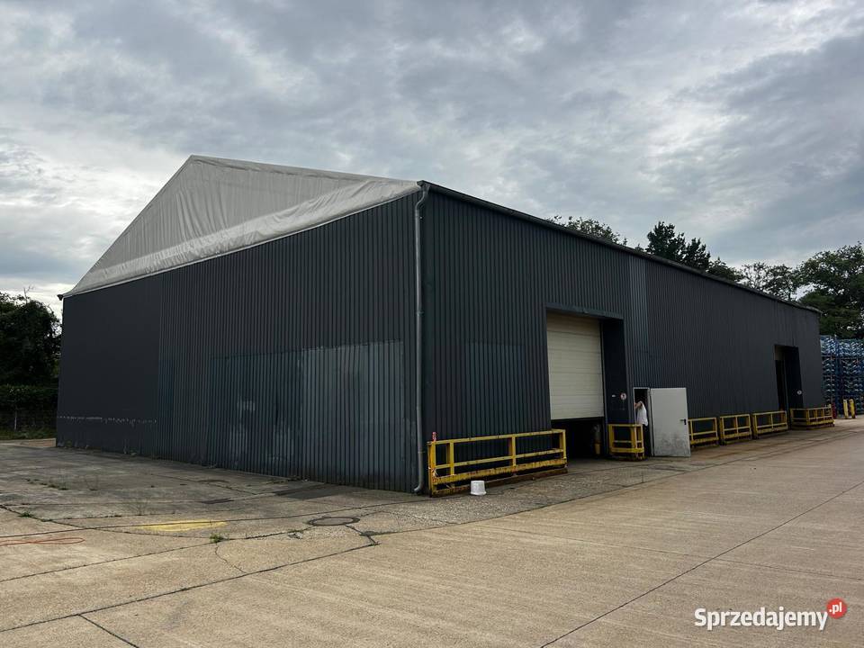 Hala Namiotowa 600m2 SOLIDNA Garaż Gotowa do
