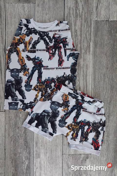 Komplet Transformers rozmiar 110 z cienkiego śląskie
