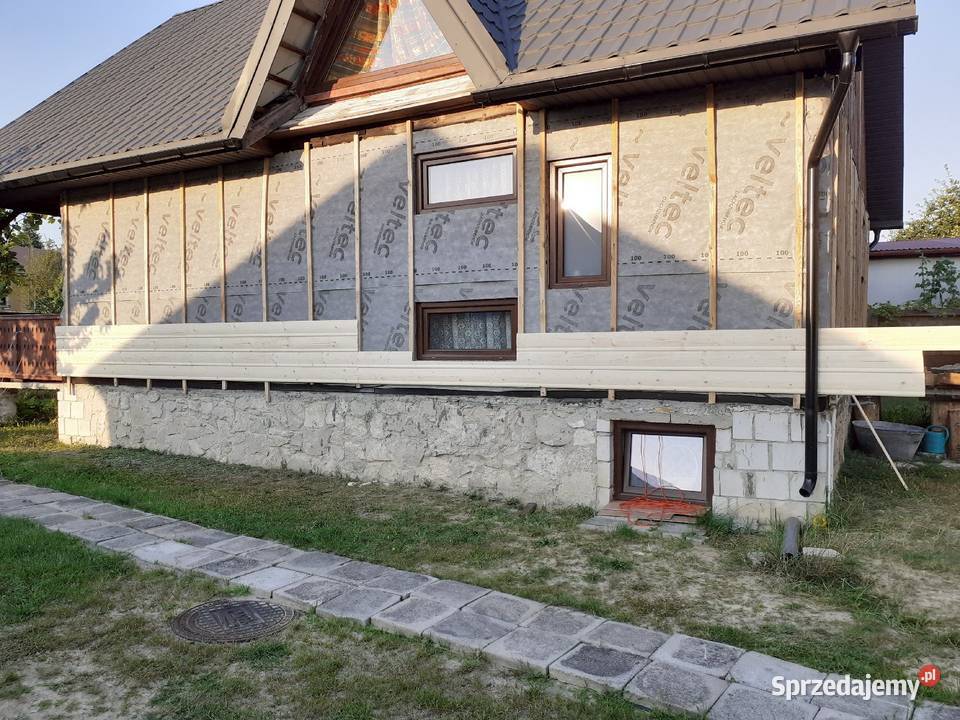 Docieplenia wełną elewacje drewniane Wolne Tomaszów Lubelski