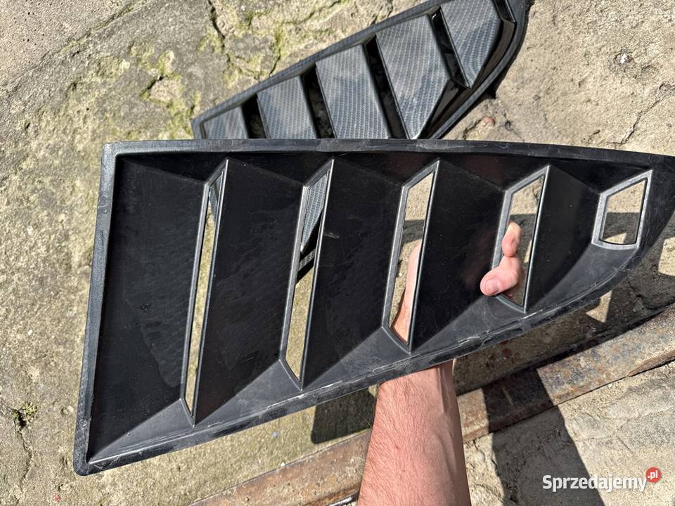 Skrzela roleta na szyby boczne carbon Mustang VI Warszawa