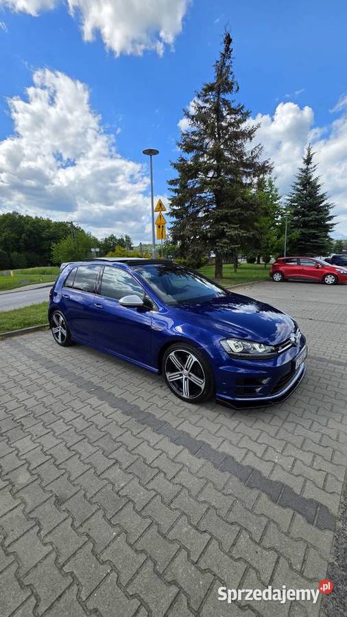 VW Golf 7R 2015 Salon 100 Seria Panorama Maxton bluetooth Myślenice sprzedam