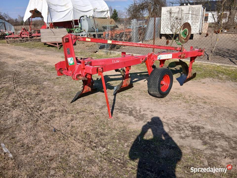 Pług Unia Tur 41 4x40 oryginał stan łódzkie Łyszkowice sprzedam