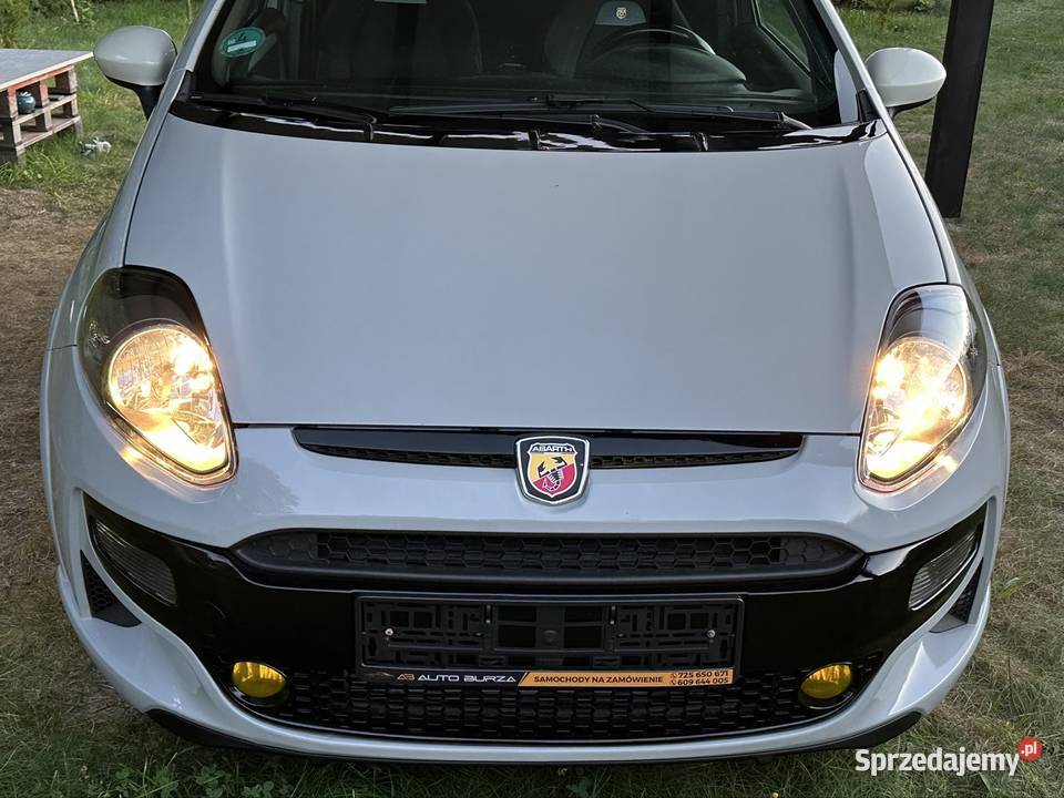 Abarth Punto Evo szary piękny Włoch Bródek