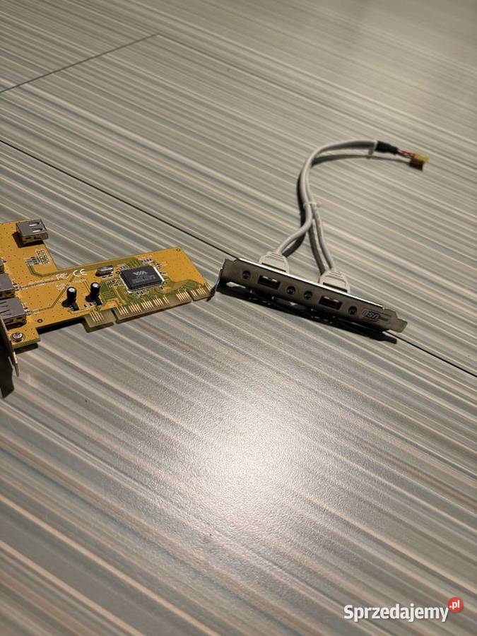 Interfejs USB 20 na PCI i na złącze do płyty Pozostałe Rzeszów sprzedam