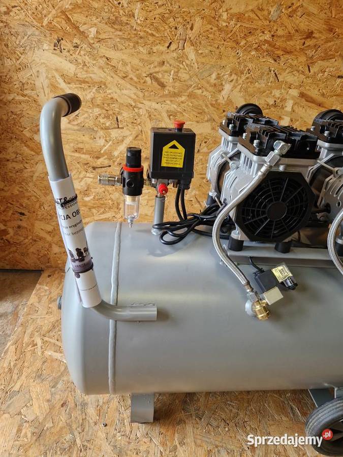 Kompresor bezolejowy 100L 2 x 1500W KD1398 Głogowa