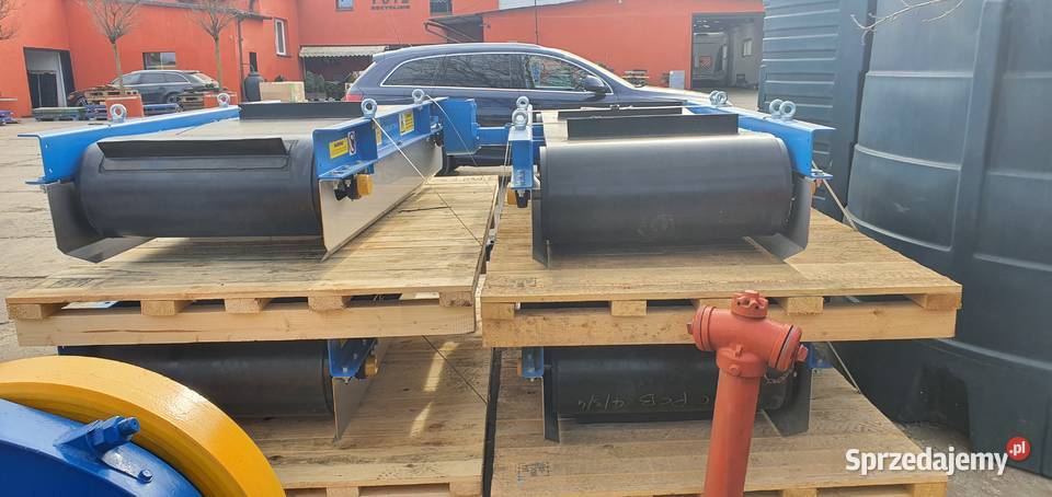 Separator magnetyczny nadtaśmowy recykling Trachy