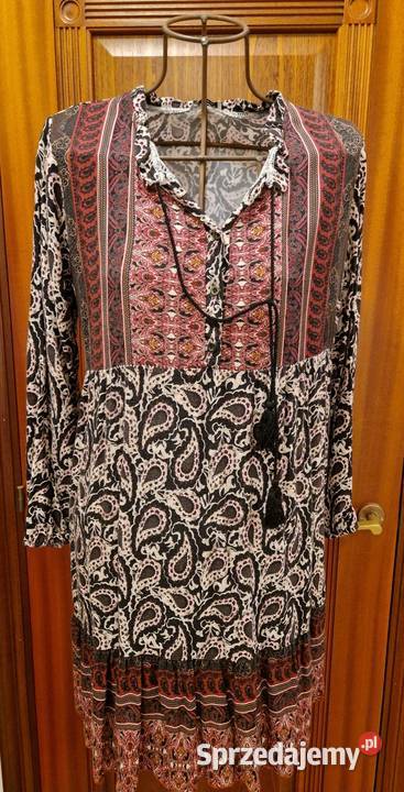 TUNIKA włoska marki Moose styl indyjski Lublin